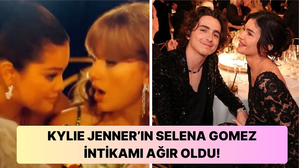 Selena Gomez, Altın Küre Ödül Töreni Sırasında Kankisi Taylor Swift'le Kylie Jenner Dedikodusu Yaptı