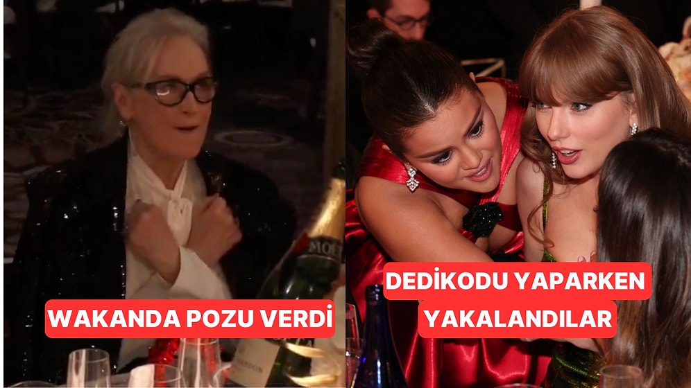 Kylie Jenner'ın Kıskançlık Krizinden Taylor Swift'in Salonu Terk Etmesine Altın Küre'ye Damga Vuran Olaylar