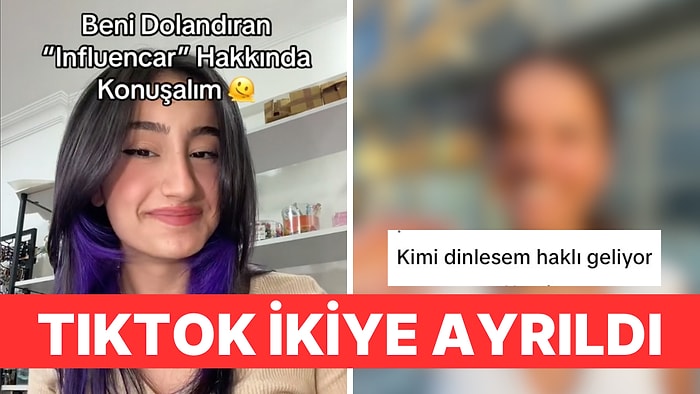 TikTok İkiye Ayrıldı: İşletme Sahibi Influencer'ın Kendisini Dolandırdığını İddia Etti