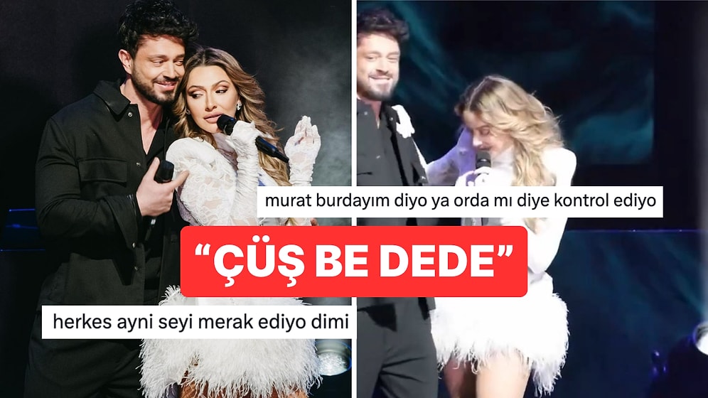 O Ses Türkiye’de Değil Amerika’da Kavuştular: Hadise’nin Murat Boz’u Detaylıca Süzmesi Çok Konuşuldu