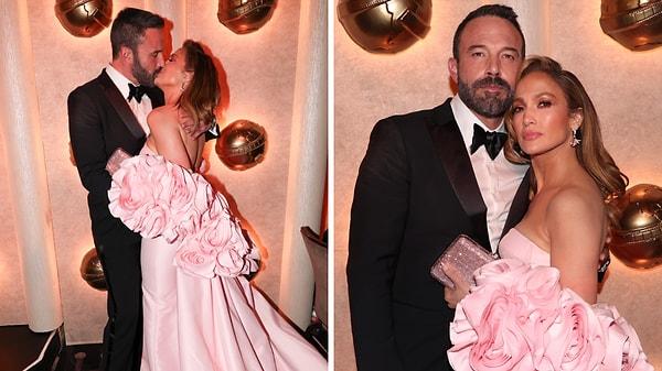 Ben Affleck ve Jennifer Lopez'in gergin anlar koleksiyonuna bir yenisi de dün gece eklendi. Altın Küre Ödül Töreni'nden aşk dolu pozlar paylaşan çiftin 👇