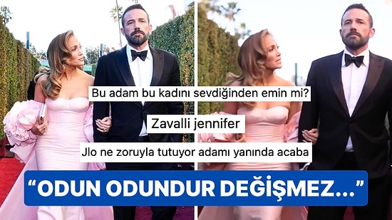 Yine Gerginlik Yine JLO ve Ben Affleck: Kırmızı Halıda Yürüyen Çiftin Etrafa Yaydığı Negatiflik Bezdirdi!