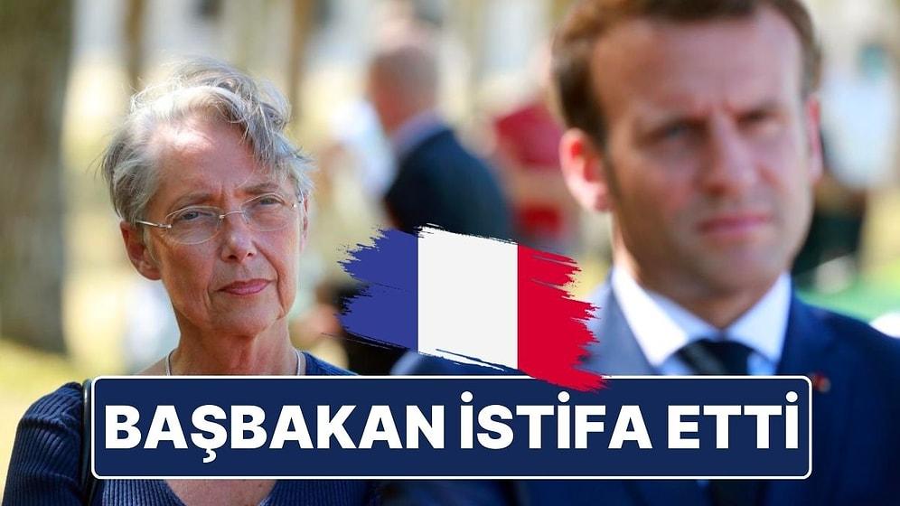 Fransa Başbakanı Elisabeth Borne İstifa Etti