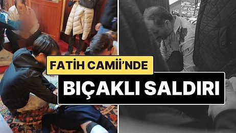 Fatih Camii İmamı, Camiye Giren Bir Kişinin Bıçaklı Saldırısına Uğradı