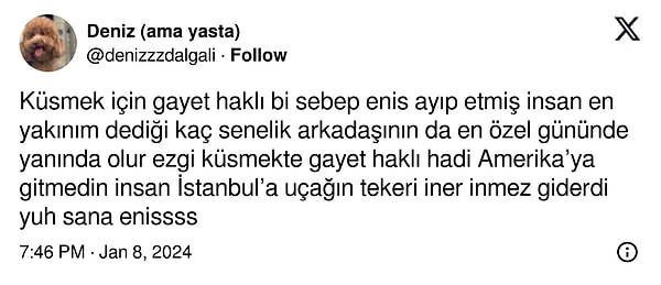 Son olarak sözü de size bırakalım... Arkadaşınız hayatınızdaki en önemli ve ona en çok ihtiyaç duyduğunuz günlerden birinde yanınızda olmasaydı küser miydiniz? Küsmez miydiniz? Hadi yorumlarda buluşalım!