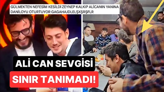 MasterChef'in Final Sonrası Buluştukları Yemekte Ali Can'ın Yanına Oturmaya Çalışan Danilo Şef Dillere Düştü!