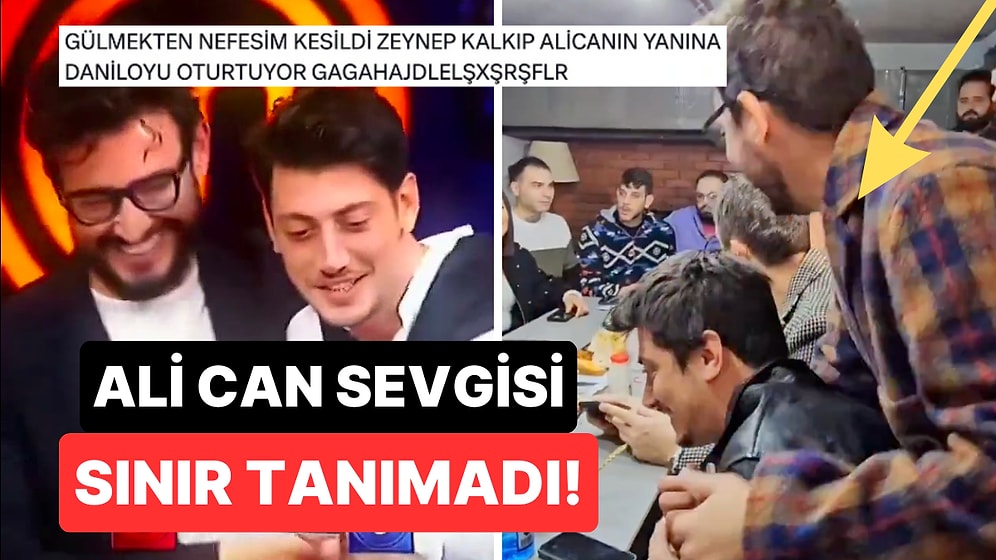 MasterChef'in Final Sonrası Buluştukları Yemekte Ali Can'ın Yanına Oturmaya Çalışan Danilo Şef Dillere Düştü!