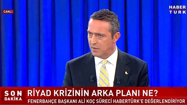 Selvi, yaşanan krizin Ali Koç’un ısrarı sonrası ortaya çıktığını söylemişti. Ali Koç ise iddialara çok sert cevap vermişti.