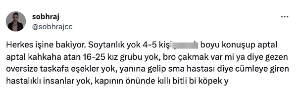 Bir kullanıcının yorumu ise dikkat çekti: