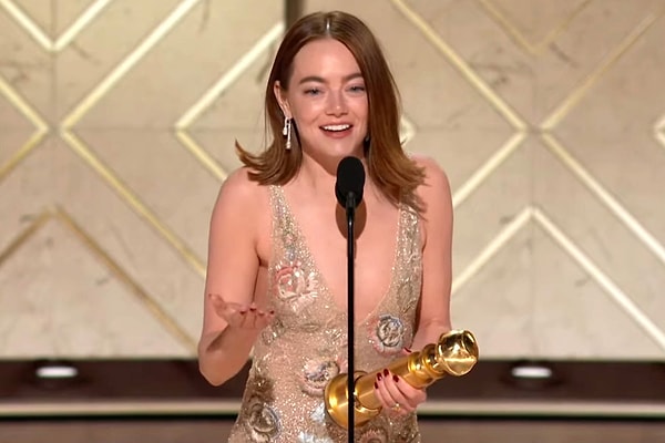 Best Female Actor in a Comedy/Musical Film: Emma Stone - "Poor Things"