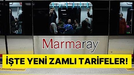 Bir Zam da Marmaray ve Metrobüse Geldi: İşte Yeni Tarife