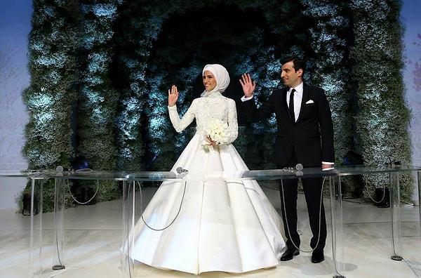 Cumhurbaşkanı Erdoğan'ın en küçük kızı Sümeyye Erdoğan, 2016 yılında Selçuk Bayraktar ile dünya evine girmişti.