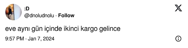 10. Ayrı eve taşınmak için ayrı bir sebep.😂