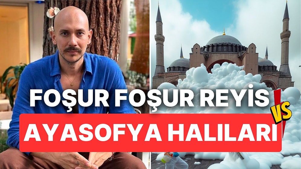 Tüm Dünyayı Foşur Foşur Yıkamaya Niyet Eden Cem Özkök, Sıradaki İsteğinin Ayasofya Olduğunu Açıkladı