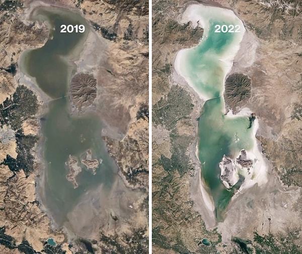 Bu toparlanma süreci, ortalama yağış miktarının üzerinde gerçekleşen yağışlar ve Urmiye Gölü Restorasyon Programı'nın çabaları sayesinde meydana geldi.
