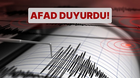 AFAD Duyurdu! Kahramanmaraş'ta 4,1 Büyüklüğünde Deprem