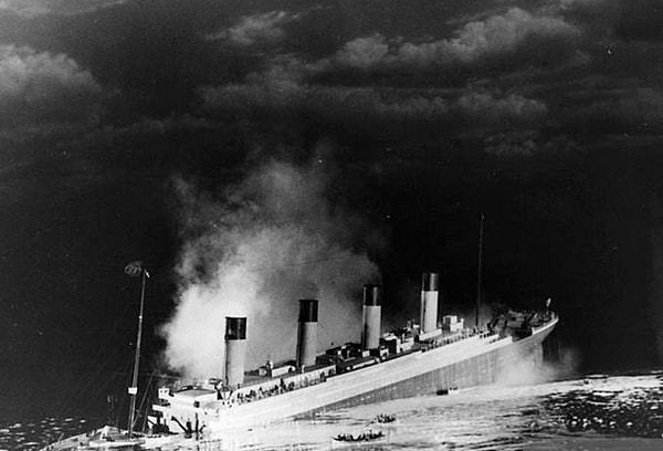 On April 15, 1912, the Titanic struck an iceberg and sank into the frigid waters of the North Atlantic, leaving around 1500 people still on the deck during this tragic event.