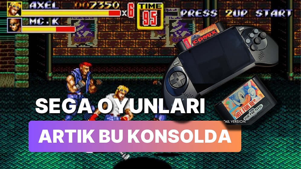 Nostalji Meraklılarına Müjde: Bu El Konsolu 1989 Çıkışlı Sega Genesis Oyunlarını Oynatabiliyor!