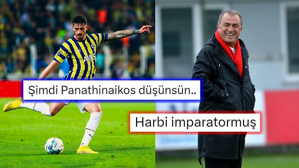 Fenerbahçelileri Fatih Terim Sevgisi Kapladı! Samet Akaydin Panathinaikos Yolcusu