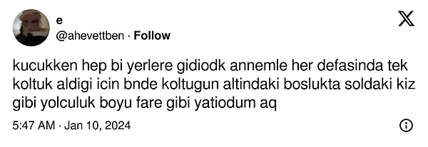 Benzer durumlar yaşayanlar da hemen kendi anılarını paylaştı.