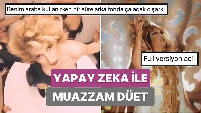 Hande Yener'in Son Dönemde Yeniden Popüler Olan 'Sopa' Şarkısına Yapay Zeka ile Bülent Ersoy Dahil Edildi