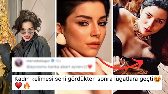 Merve Boluğur, Bir Hayranının Son Fotoğrafının Altına Yazdığı İltifata Şaşırtan Bir Cevap Verdi!