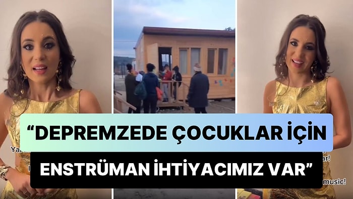 Karsu 'Yardımınıza İhtiyacım Var' Dedi: Depremzede Çocuklar İçin İnşa Edilen Müzik Okuluna Enstrüman Lazım