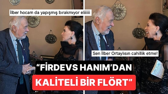 Nebahat Çehre ve İlber Ortaylı Buluştu: Asalet Kokan Fotoğraflar "Keşke Çift Olsalardı" Dedirtti!