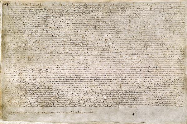 21. The Magna Carta (1215)