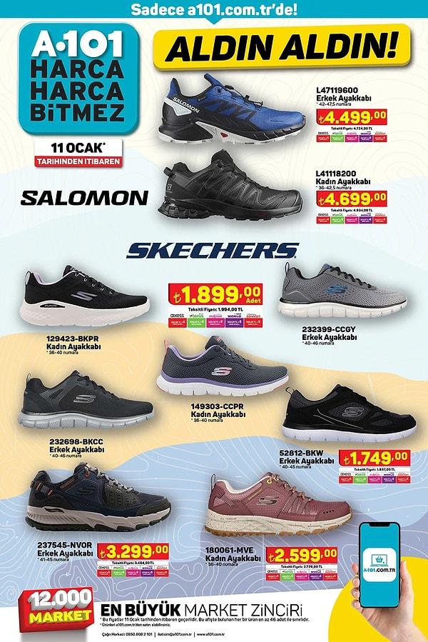 Skechers ayakkabılar;