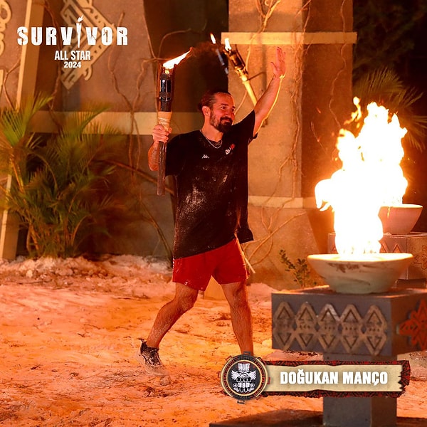 İkili arasında oynanan düelloyu kaybeden Doğukan, Survivor All Star'ın elenen ilk yarışmacısı oldu.