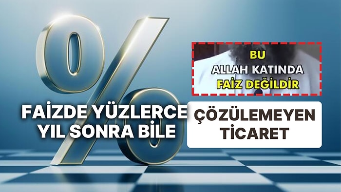 Faiz, İşçilik ve Vade Birbirine Karıştı: Faiz Anlatan Hoca, Ticareti Hiçe Sayarak Kavramları Karıştırdı!