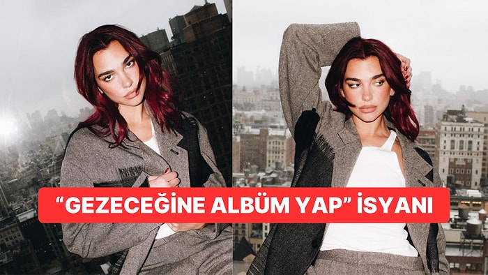 Bir Orada Bir Burada Görmeye Alıştığımız Dua Lipa'nın New York  Paylaşımı Jet Lagın Varlığını Sorgulattı