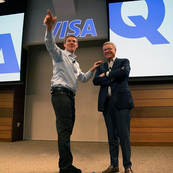 İşte dünyada en sevilen 10. CEO: Ödeme sistemleri Visa'nın 1 numarası Ryan Mclnerney!