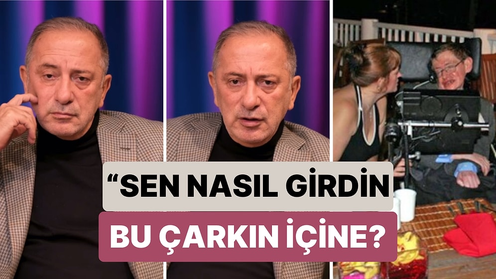 Fatih Altaylı, Epstein Olayında Stephan Hawking'in İsminin Geçmesi Karşısında Yaşadığı Şaşkınlığı Anlattı