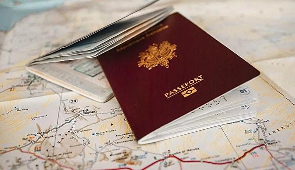 2024 yılı verilerine göre dünyanın en az güçlü 10 pasaportu ise bu şekilde