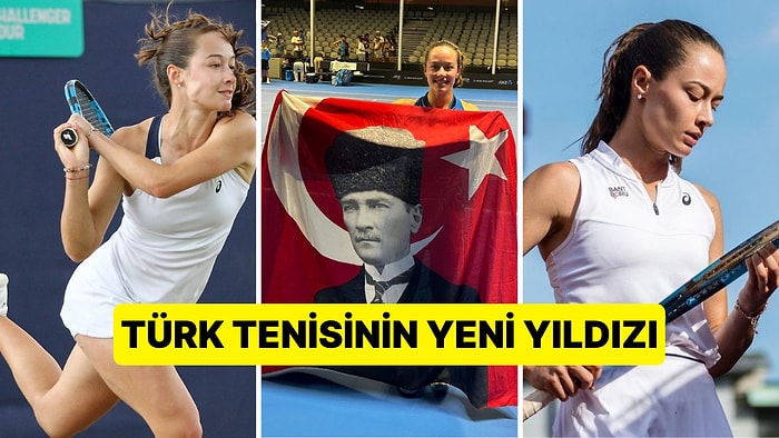 Grand Slam Turnuvasında Ana Tabloya Girmek Üzere Olan Milli Tenisçi Zeynep Dönmez'i Yakından Tanıyalım!