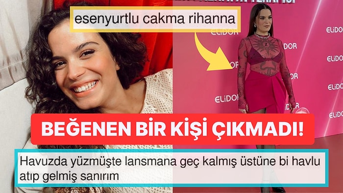 Aslı Bekiroğlu Lansman Gecesinde Giydiği Kıyafetle "Neden Kendine Bunu Yaptın?" Dedirtti