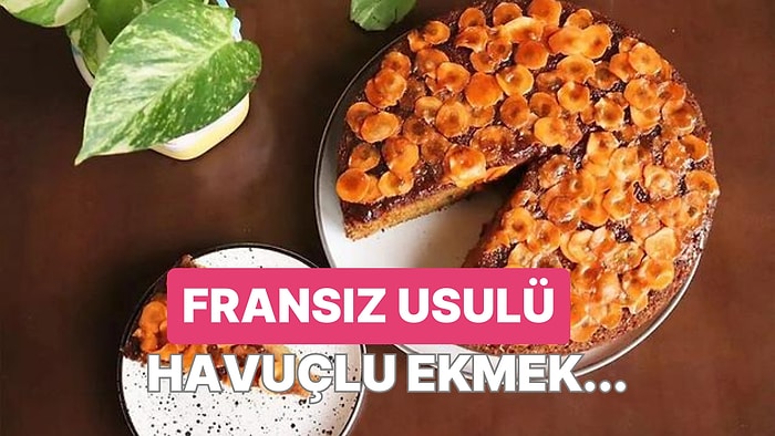 Havuçlu Tarçınlı Kekten Sıkılanlara Karamelli Havuçlu Ekmek Tarifi ile Geldik!