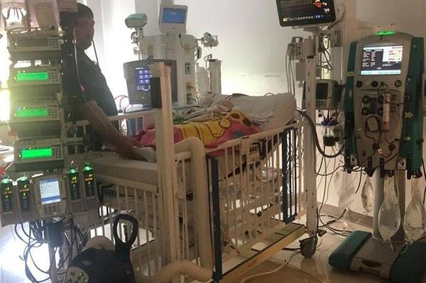 Hastane odasında çekilen fotoğrafları paylaşarak yardım talebinde bulundu. Reed, çocuğun kanser hastası olduğunu ve sağ gözünün kör olduğunu belirtti. Reed'in yalanı, bir hemşirenin dikkati sayesinde ortaya çıktı.