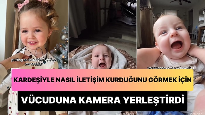 Kızının Üzerine Yerleştirdiği Kamera ile Kardeşine Nasıl Davrandığını Kaydeden Anne