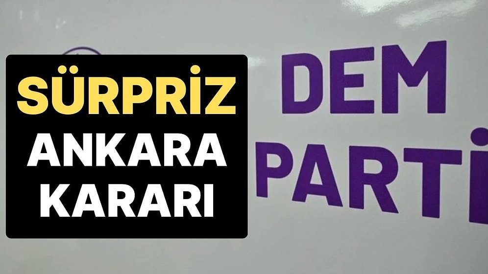 DEM Parti, 31 Mart Seçimlerinde Aday Çıkaracağı Şehirleri Açıkladı