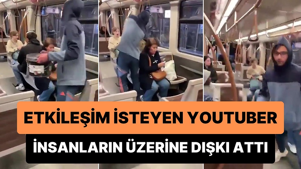 Sosyal Medya Etkileşimi İçin İnsanların Üzerine Kovayla Köpek Dışkısı, Yemek Artığı ve Çöp Atan YouTuber