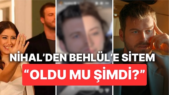 Hazal Kaya 'Ünlü İkizin Kim?' Videosuna Kıvanç Tatlıtuğ Cevabı Alınca Aşk-ı Memnu Nihal'i Devreye Soktu
