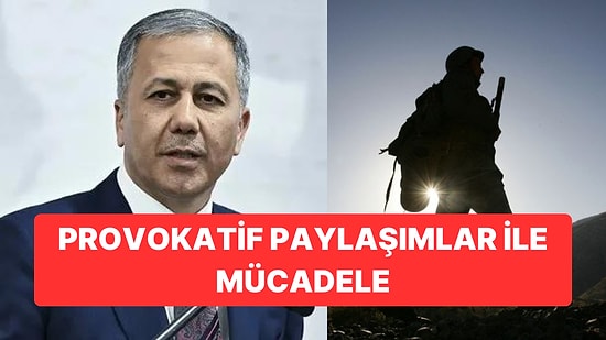 Bakan Yerlikaya Şehitler Üzerinden 'Provokatif' Paylaşım Yapan 60 Hesabın Tespit Edildiğini Duyurdu