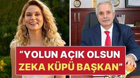 AK Parti'den İYİ Parti'ye Geçen Başkan'a Farah Zeynep Abdullah'tan Mesaj: "Yolun Açık Olsun Zeka Küpü Başkan"