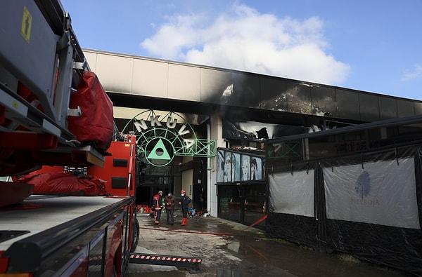 İtfaiye ekiplerinin çalışmaları sonucu yangın kontrol altına alındı, soğutma çalışmaları sürüyor.  Yangının çıktığı restoranda maddi hasara yol açan yangın, bitişikteki iki dükkanda da hasara neden oldu.