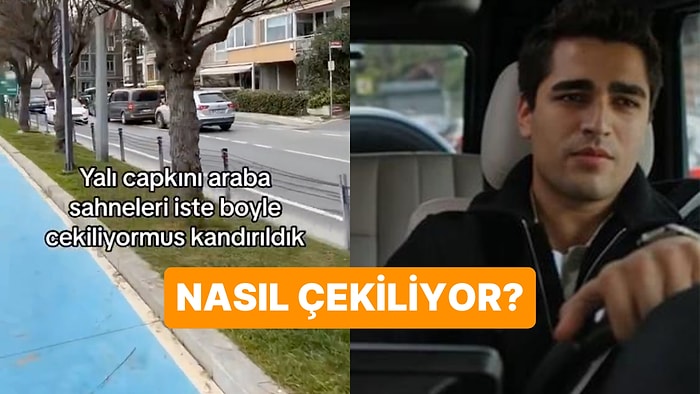 Kandırıldık mı? Dizilerdeki Araba Sahnelerinin Nasıl Çekildiği Ortaya Çıktı!