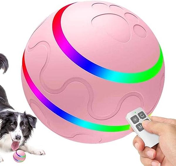 7. Köpeğinizin çok seveceği akıllı bir arkadaş...Köpeğinize iyi bir dinlenme dengesi sağlayarak 10 dakikalık aktif oyun ve 30 dakikalık uyku modu sunan bir oyuncak.