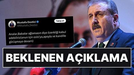 Mustafa Destici, Birden Ortadan Kaybolan "Özerklik" Tweet’i Hakkında Açıklama Yaptı